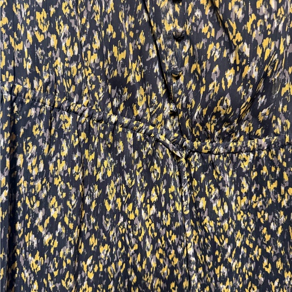 Adelyn Rae Black and Yellow Dress - Picture 2 of 4